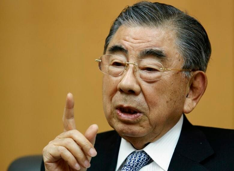 5月に93歳で亡くなったセブン＆アイ・ホールディングスの鈴木敏文名誉顧問。2013年12月、東京で撮影。REUTERS/Yuya Shino