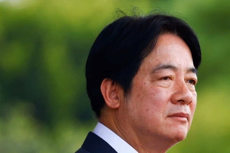 ６月２４日、台湾の頼清徳総統（写真）は、民主主義は犯罪ではなく、独裁政治こそが真の「悪」であると述べた。写真は台湾の高雄で１６日撮影（２０２４　ロイター／Ann Wang）