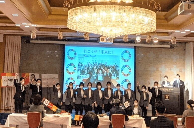 「SHIROYAMA SDGsアワード」最終審査会の様子。