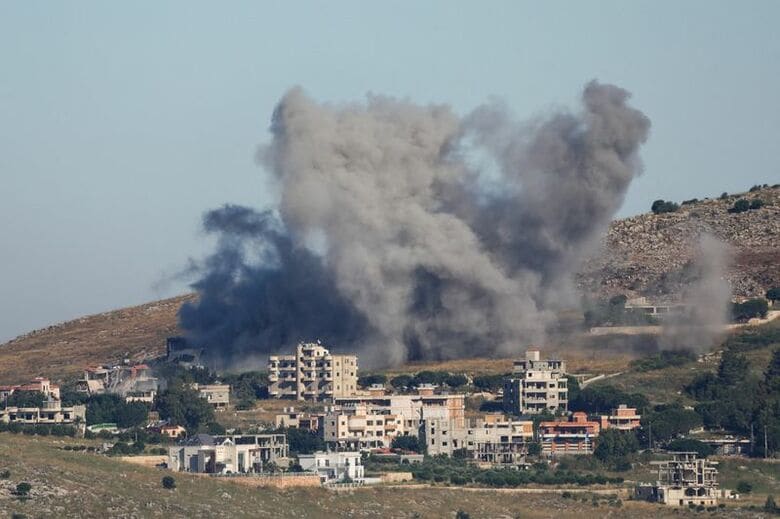 レバノン南部で3日撮影　REUTERS/Stringer
