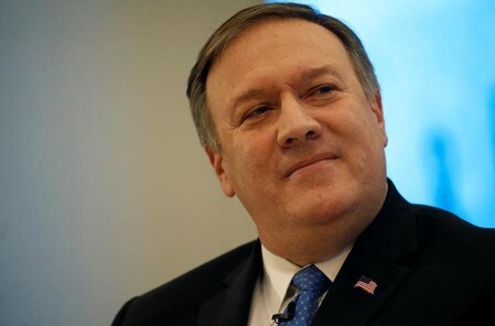 　１月３０日、米ＣＩＡのポンペオ長官は英ＢＢＣとのインタビューで、欧米の内政に影響を与えようとするロシアが今年秋に控える米中間選挙を標的にするとの見方を示した。ワシントンで２３日撮影（２０１８年　ロイター／Leah Millis）