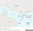 発砲・拿捕があったとみられる場所　Source: MarineTraffic | IMF PortWatch | John Feng/Newsweek