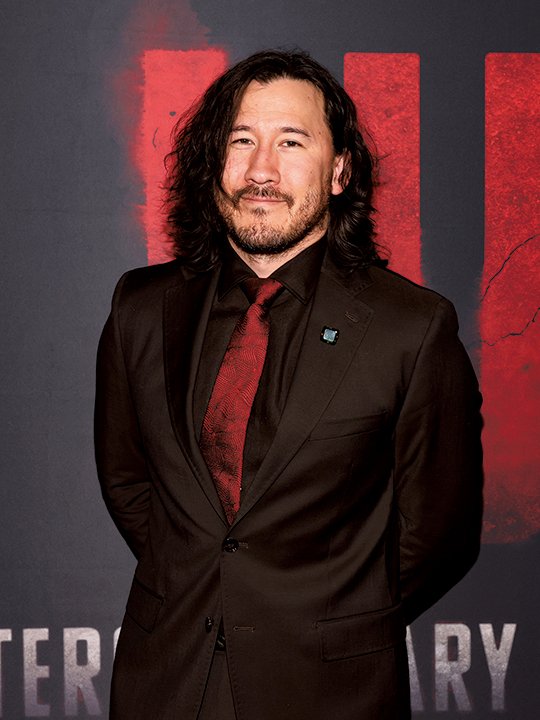 マーカプライヤー（Markiplier）　NATASHA CAMPOS/GETTY IMAGES FOR MARK ‘MARKIPLIER' FISCHBACH