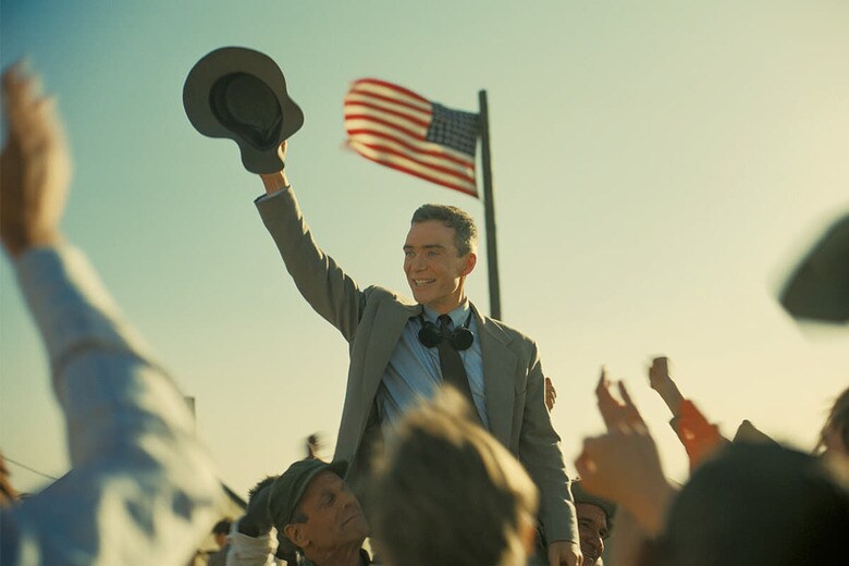 映画では俳優キリアン・マーフィーがオッペンハイマーを演じた　PHOTOSHOT/AFLO