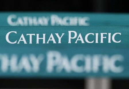 　１１月１４日、香港のキャセイ・パシフィック航空は、エアバス社製の単通路機４機の受け取り時期を２０２０年から先送りすると発表した。写真は香港で２０１２年８月撮影（２０１９年　ロイター／Bobby Yip）