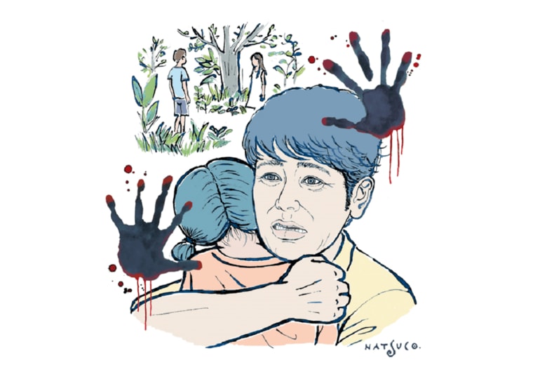 ILLUSTRATION BY NATSUCO MOON FOR NEWSWEEK JAPAN