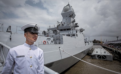 27年までに艦艇数を倍以上にする計画　Danish Siddiqui-REUTERS