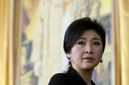 　９月２８日、タイのプラユット首相は、インラック前首相は現在アラブ首長国連邦（ＵＡＥ）に滞在していると明らかにした。写真はバンコクで２０１５年９月撮影（２０１７年　ロイター／Chaiwat Subprasom）