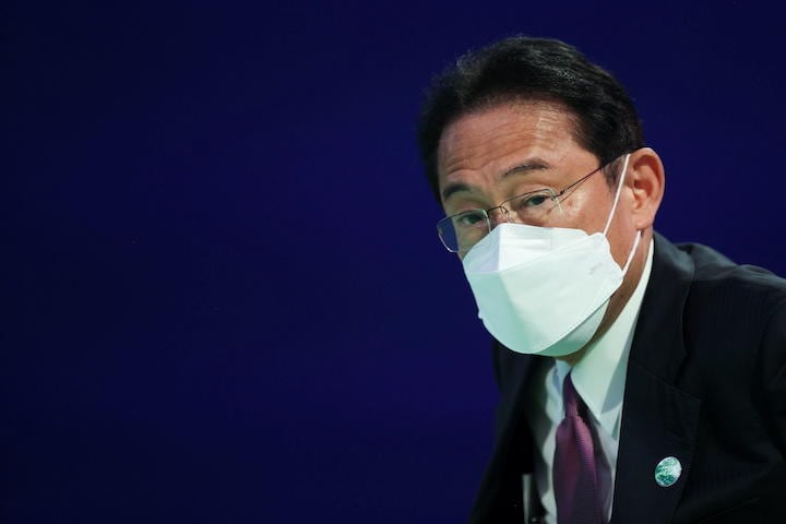 「新しい資本主義」を掲げる岸田政権が、2022年以降どのような経済政策を打ち出すのかは、依然として明確ではない...... REUTERS/Hannah McKay/