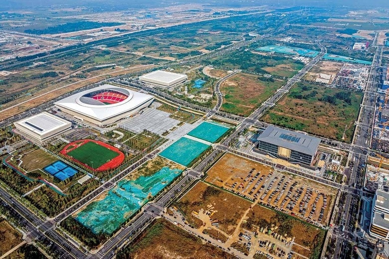 雄安新区の建設プロジェクトは大幅に遅れている　CFOTO-FUTURE PUBLISHING/GETTY IMAGES