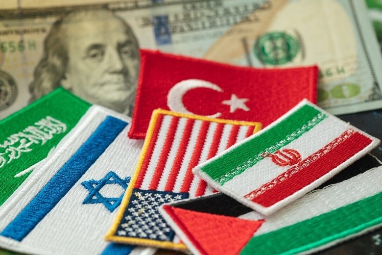 アメリカは中東で大きな影響力を持っている　Andrzej Rostek-shutterstock