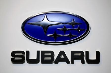 　８月３日、ＳＵＢＡＲＵが発表した２０２２年４─６月期連結決算（国際会計基準）は、営業利益が２５．２％増の３６９億円だった。写真は都内で２０１９年１０月撮影（２０２２年　ロイター／Soe Zeya Tun）