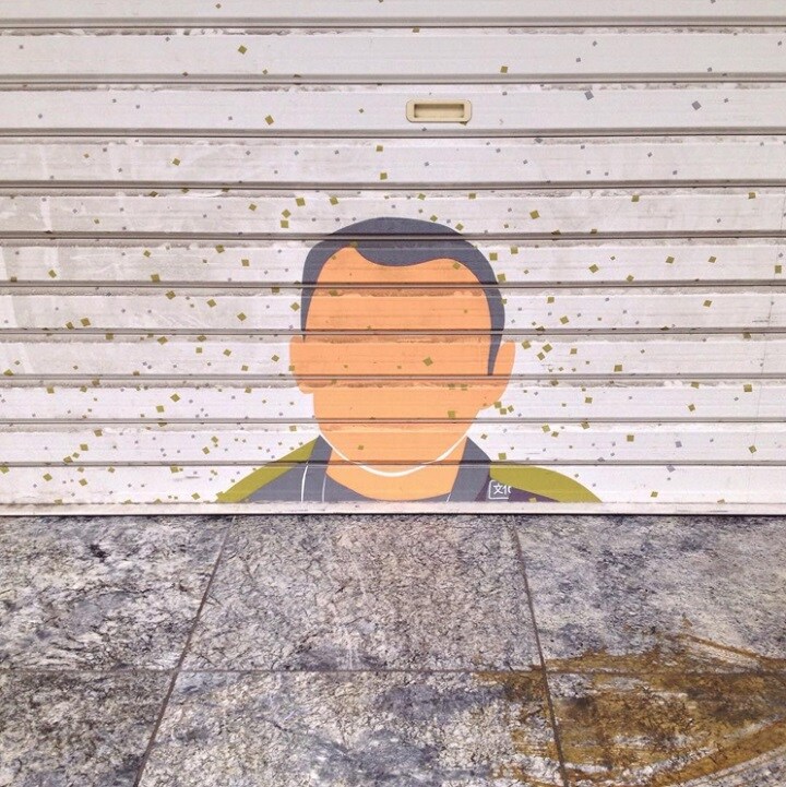 東京・浅草寺の市場界隈の閉じたシャッター　From Kevin J. Miyazaki @kevinmiyazaki