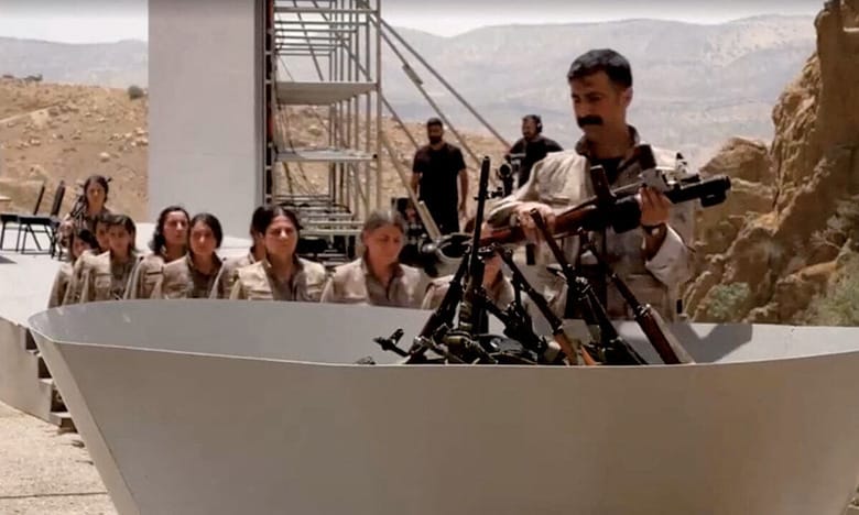 トルコ政府に対する武力闘争を40年以上続けてきたPKKの武装解除は大きな転機となるのか　KURDISTAN WORKERS PARTY MEDIA OFFICEｰREUTERS