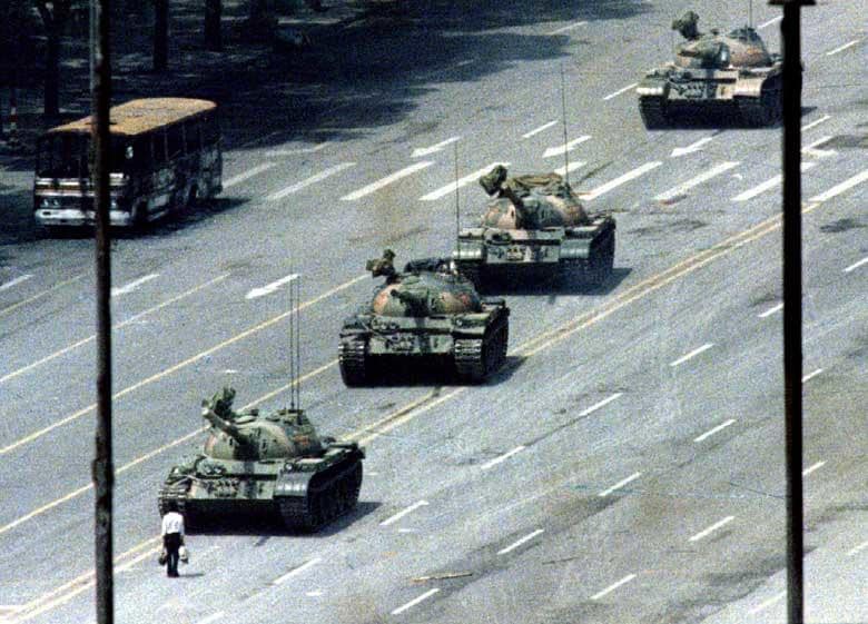 1989年の天安門事件　REUTERS
