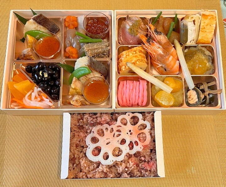 團が提供した2026年のおせち料理