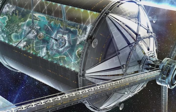 アマゾンのジェフ・ベゾスは宇宙にコロニーを作って地球を守ろうという......  Blue Origin