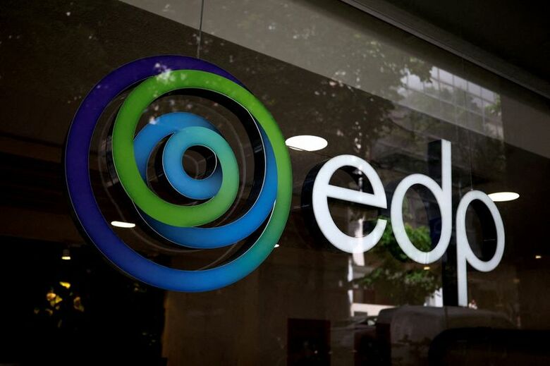 EDPのロゴ。2025 年 5 月撮影。 REUTERS/Pedro Nunes