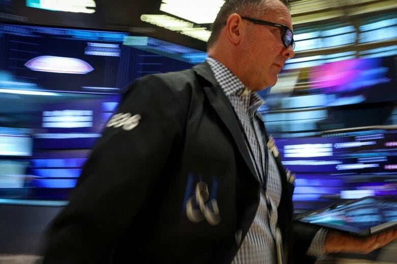 23日、ニューヨーク証券取引所（NYSE）の取引フロアで撮影。REUTERS/Brendan McDermid