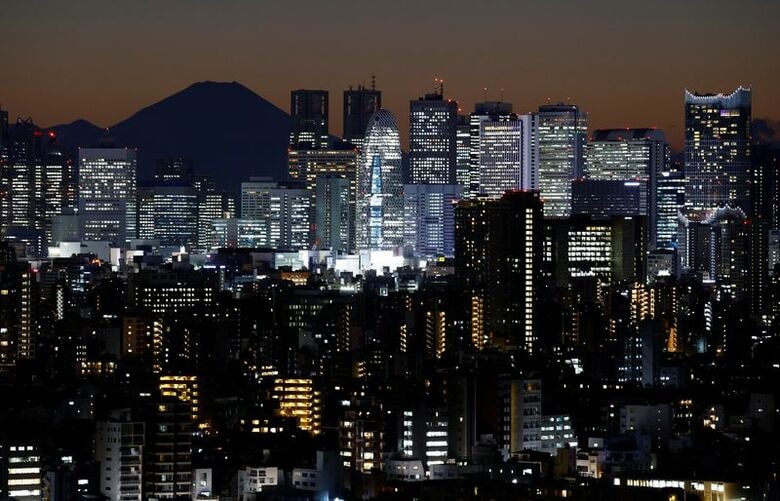都内の高層ビル群。2024年11月28日撮影。REUTERS/Issei Kato