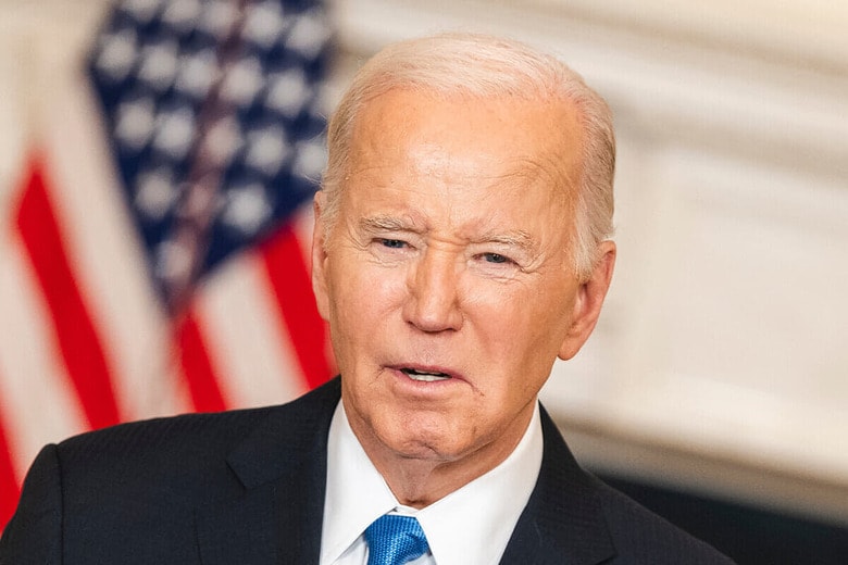 バイデン大統領（2月13日、ワシントンDC）　Jonah Elkowitz-Shutterstock