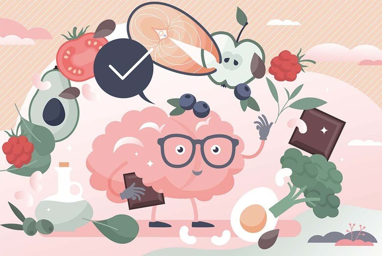 脳を健康に保つために必要な食事とは？　VectorMine - shutterstock