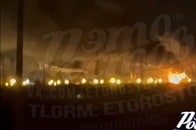 【動画】「あたり一面で海のような爆発...」 ロシア製油所、ウクライナ軍によるドローンとミサイルによる攻撃の映像