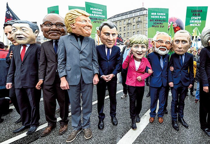 新興経済諸国が世界のGDPに占める割合は欧米加盟国を上回る見通しも　Fabian Bimmer-REUTERS