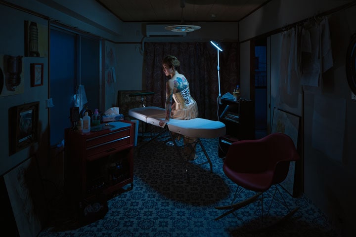 KEIKO (32)/TATTOO ARTIST/TOKYO/¥3,500,000/ARAKAWA-KU, TOKYO