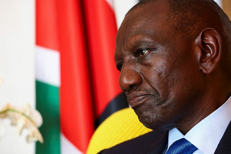 ケニアのルト大統領。6月に仏エビアンレバンで撮影。 REUTERS/Denis Balibouse