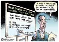 保守派コメンテーターの、見当違いな銃乱射対策のススメ（パックン）