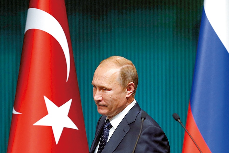 トルコとの対立を深めるプーチンに勝算は？　Umit Bektas-REUTERS