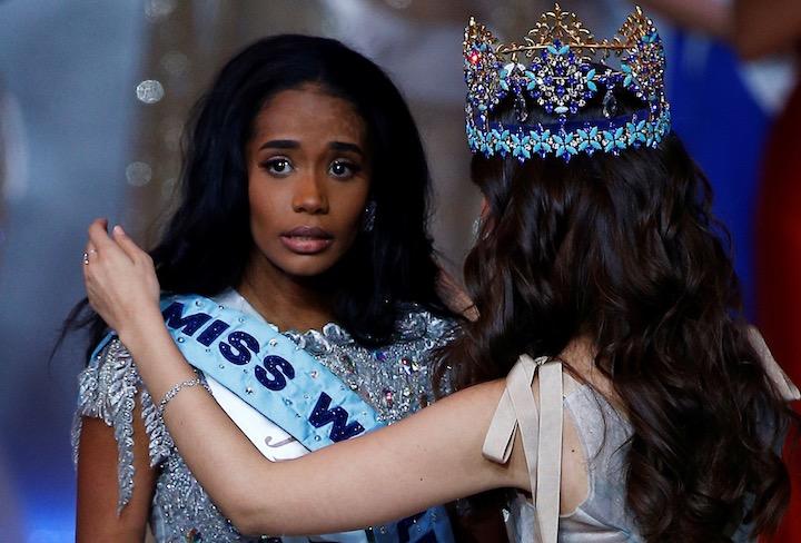 「ミス・ワールド」2019で優勝したジャマイカ代表のトニアン・シンさん　Henry Nicholls-REUTERS