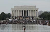 ワシントンDCで人種差別撤廃求める大規模集会　キング牧師の演説｢私には夢がある｣を記念