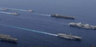 ＜南シナ海＞米英空母含む6カ国軍の合同演習、中国海軍が追尾していた