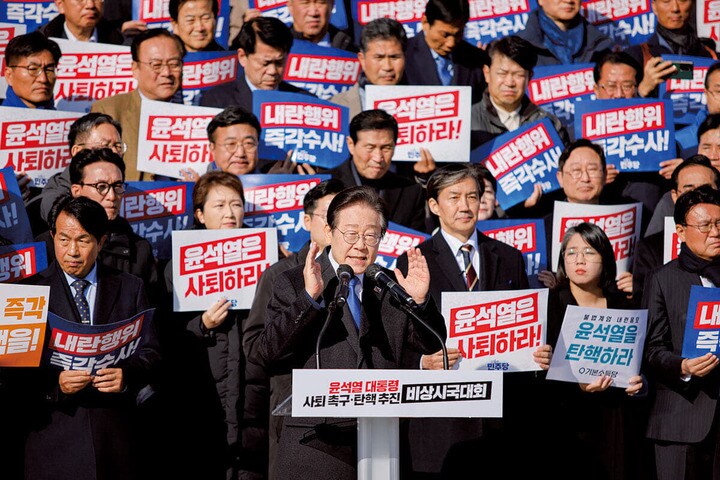 共に民主党の李在明代表