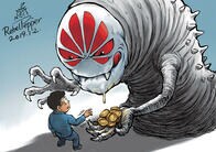 先端企業ファーウェイの裏の顔は、社員にもキバをむく「オオカミ」