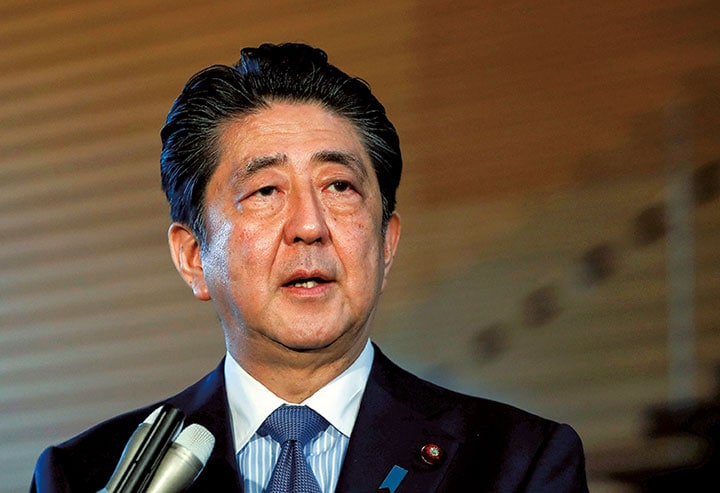 秋に自民党総裁選を控えている安倍首相の胸中は？　Issei Kato-REUTERS