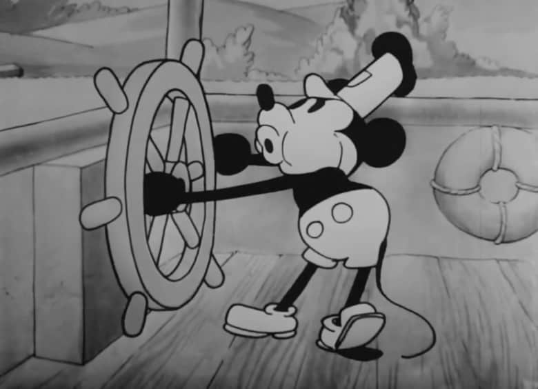 「洋物」への登場も近い？　(Steamboat Willie-Disney)