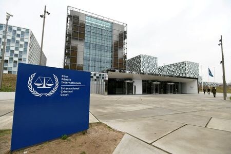 　２月７日、国際刑事裁判所（ＩＣＣ、写真）は、トランプ米大統領がＩＣＣの職員らに制裁を科す大統領令に署名したことを非難した。２０１９年１月、オランダのハーグで撮影（２０２５年　ロイター/Piroschka van de Wouw）