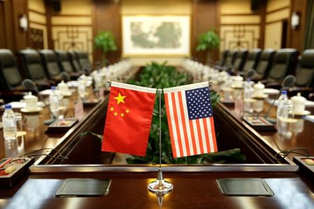 　１月９日、トランプ米大統領は、中国との第１弾通商合意の調印について、１月１５日にする予定だが、若干後ずれ可能性もあるとの認識を示した。写真は北京で２０１７年６月撮影（２０２０年　ロイター／Jason Lee）