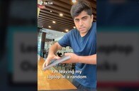 【映像】シンガポールのスタバにPCを放置、でも盗まれず　ドバイでは？