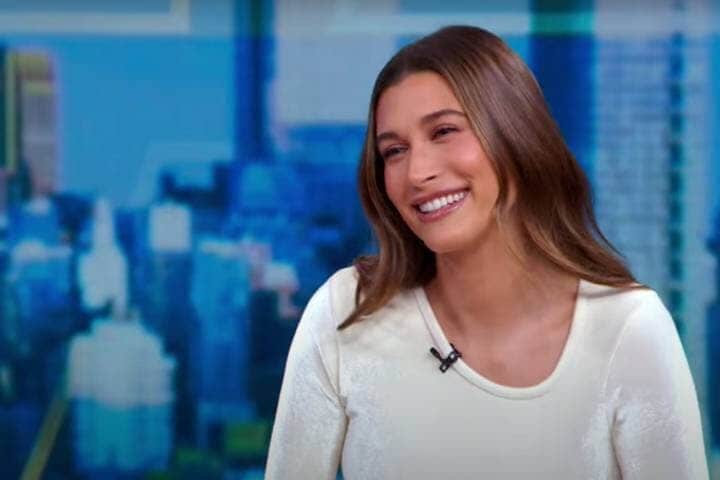 夫の回復を報告するヘイリー・ビーバー　YouTube/Good Morning America