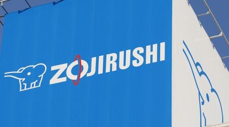 　１２月２６日、象印マホービンは、アクティビストから株主提案が出されたとの一部報道について「株主から買収防衛策の廃止などに関する提案を受領していることは事実」とのコメントを発表した。写真は象印マホービンのロゴマーク。大阪市北区で２月撮影（２０２２年　時事通信）