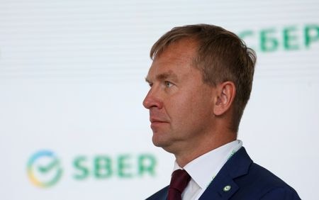 Deputy Chairman of the Executive Board of Sber Anatoly Popov attends the St. Petersburg International Economic Forum (SPIEF) in Saint Petersburg, Russia June 16, 2022. REUTERS/Anton Vaganov/ File Photo