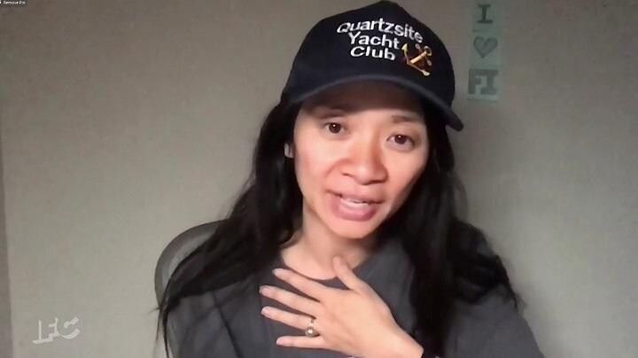 クロエ・ジャオ監督（4月22日）　Film Independent Spirit Awards Handout via REUTERS