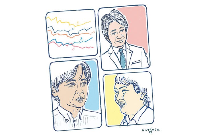 ILLUSTRATION BY NATSUCO MOON FOR NEWSWEEK JAPAN