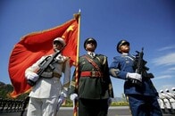 中国海軍がインド洋航行　非常事態のモルディブめぐりインドとにらみ合い