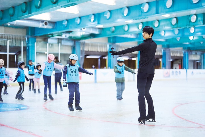 9月14日に金沢市内で開催されたスケート教室の様子