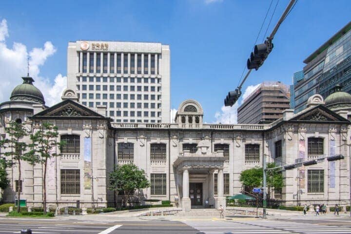 韓国銀行貨幣博物館(旧朝鮮銀行)